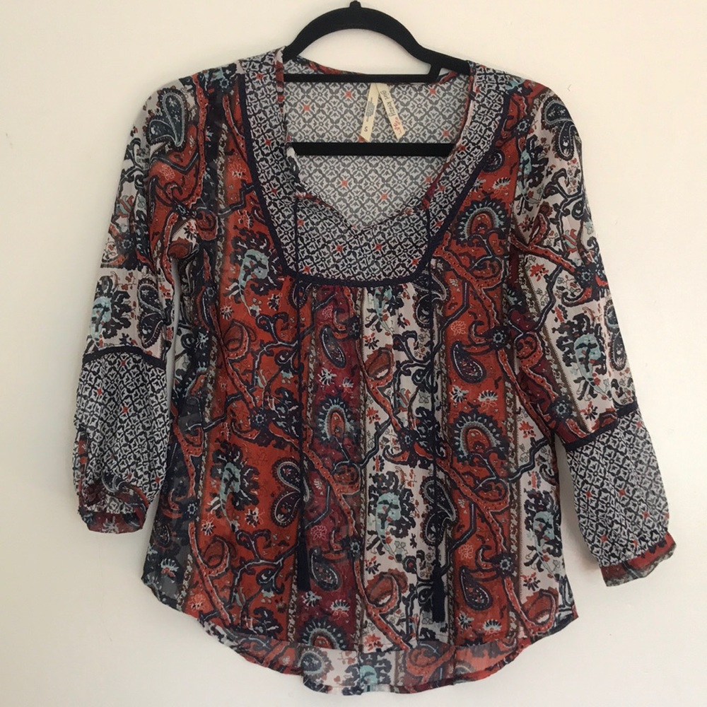 Printed Blouse